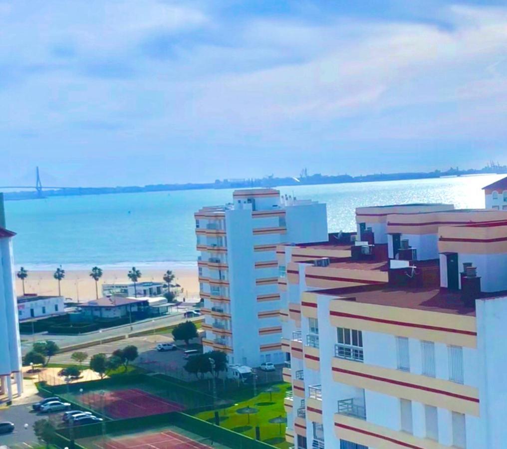 Apartamento Frente Al Mar, Preciosas Vistas, Piscinas , Valdelagrana El Puerto de Santa María Exterior foto