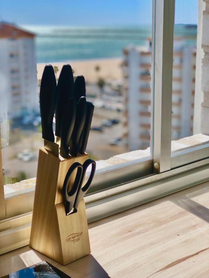 Apartamento Frente Al Mar, Preciosas Vistas, Piscinas , Valdelagrana El Puerto de Santa María Exterior foto