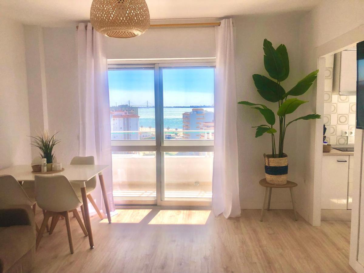 Apartamento Frente Al Mar, Preciosas Vistas, Piscinas , Valdelagrana El Puerto de Santa María Exterior foto