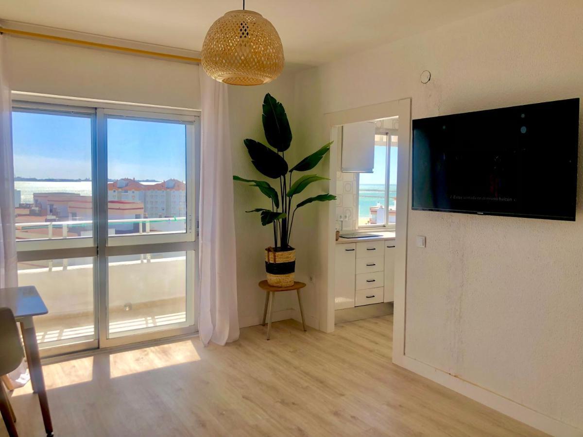 Apartamento Frente Al Mar, Preciosas Vistas, Piscinas , Valdelagrana El Puerto de Santa María Exterior foto